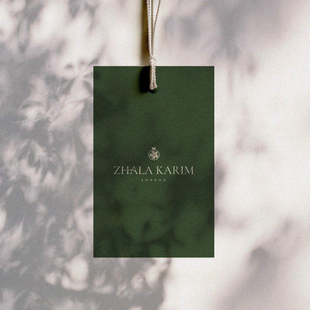Zhala Karim garment label
